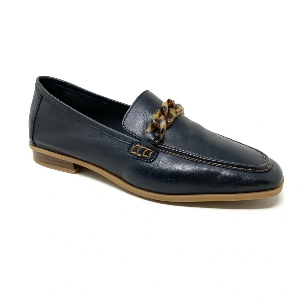 Clarks Sarafyna Iris Loafer Black Leather Comfort Wide Comfort Office Slip On